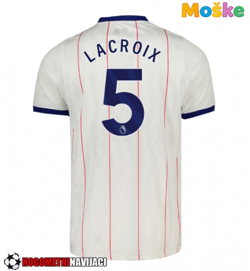 Moške Nogometnih dresov Chelsea Maxence Lacroix #5 Tretji 2026-27 Kratki rokavi Moške Nogometnih dresov Chelsea Maxence Lacroix #5 Tretji 2026-27 Kratki rokavi